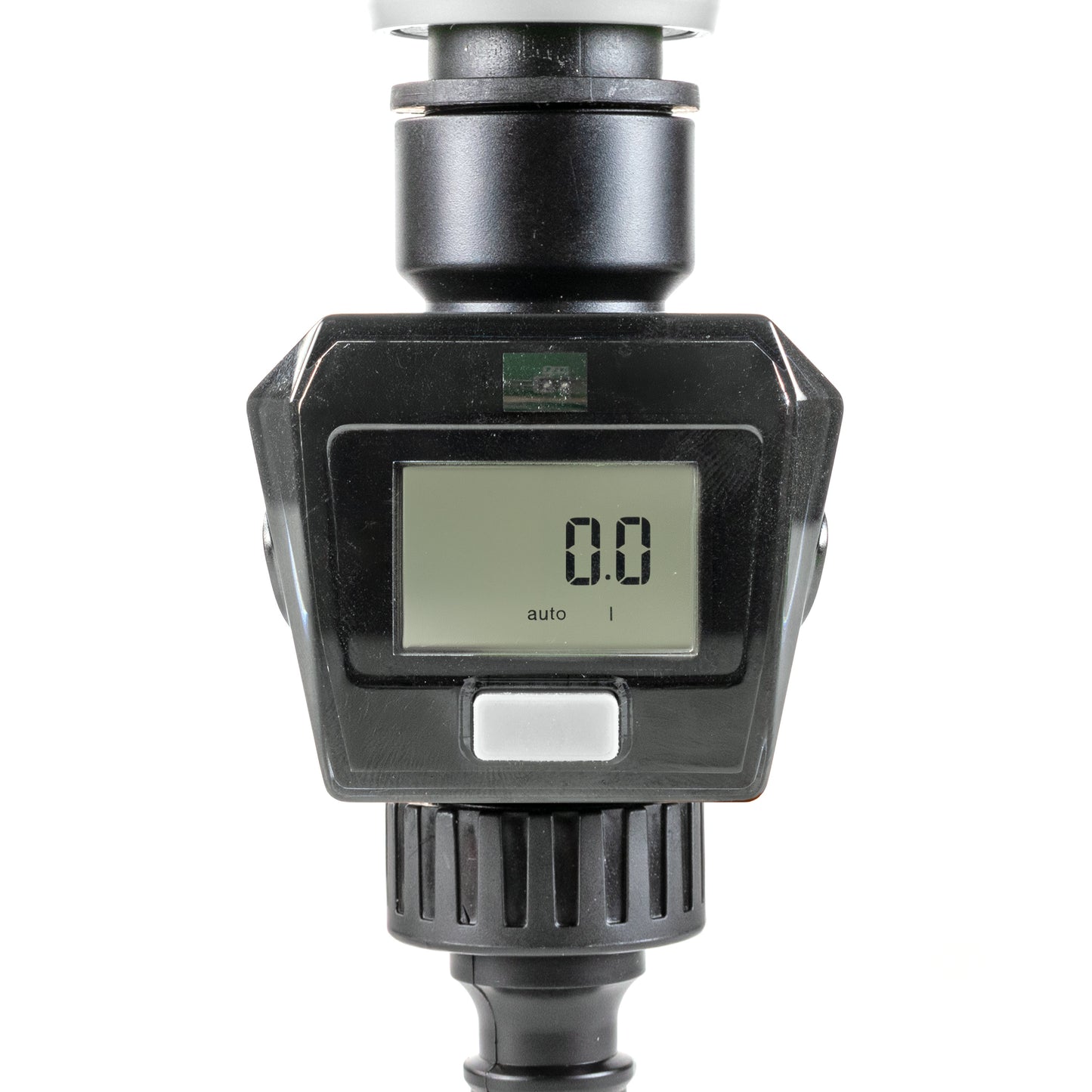 Water Flow Meter, Grey & Black
