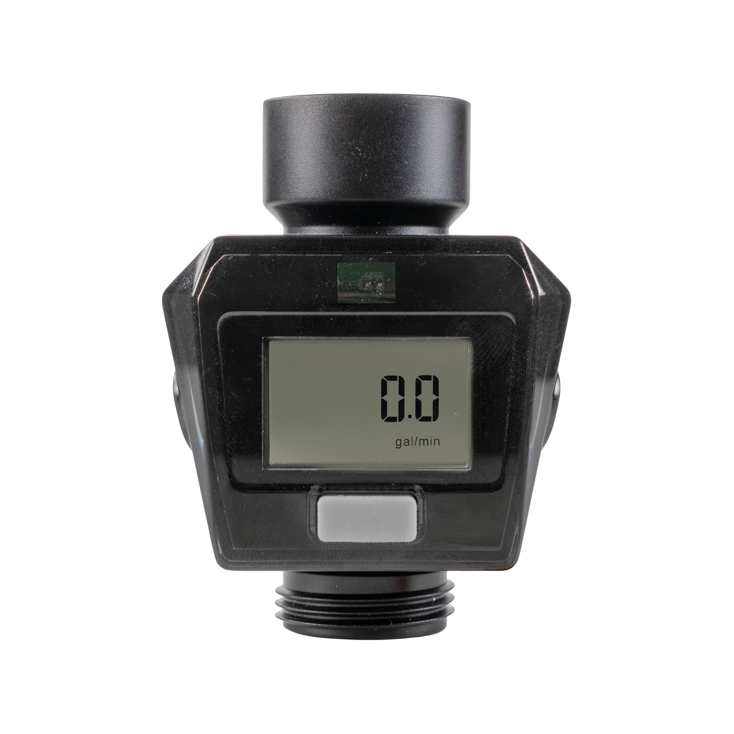 Water Flow Meter, Grey & Black