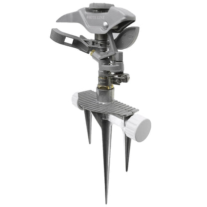 Triton Pulsating Lawn Sprinkler, White line