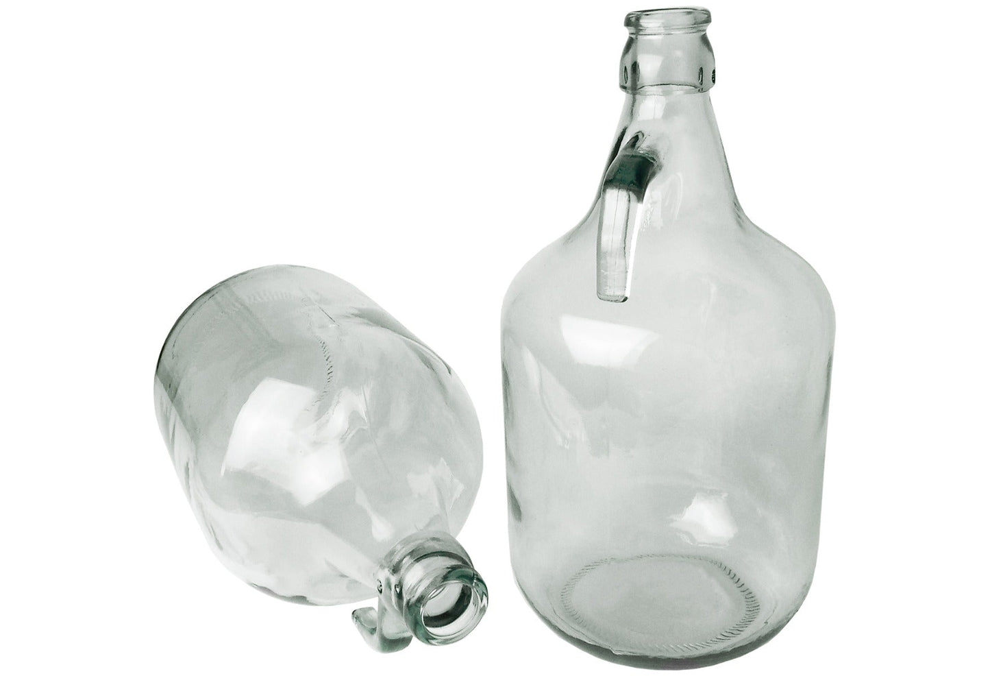 5L Clear Glass Demijohn Bottles, Box of 2
