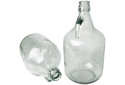 5L Clear Glass Demijohn Bottles, Box of 2