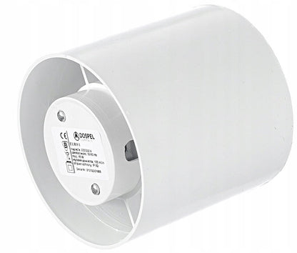 Euro Axial Bathroom Extraction Fan, 100mm