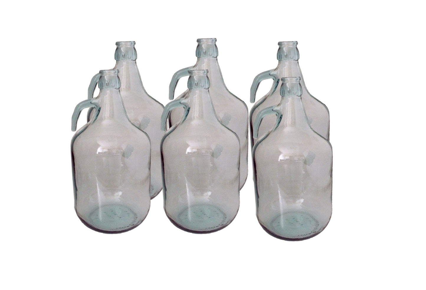 5L Clear Glass Demijohn Bottles, Box of 6