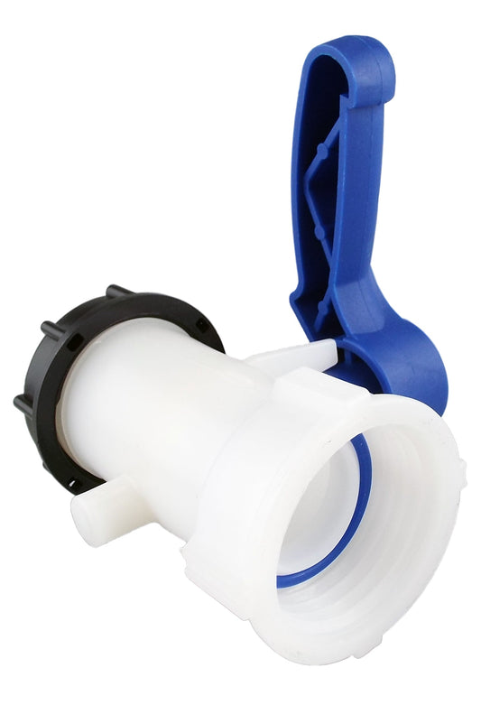 S100X8 IBC Valve with End Cap