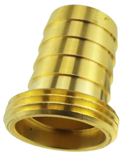 Brass 25mm Barbed Adapter with 1.25" BSP Male Thread