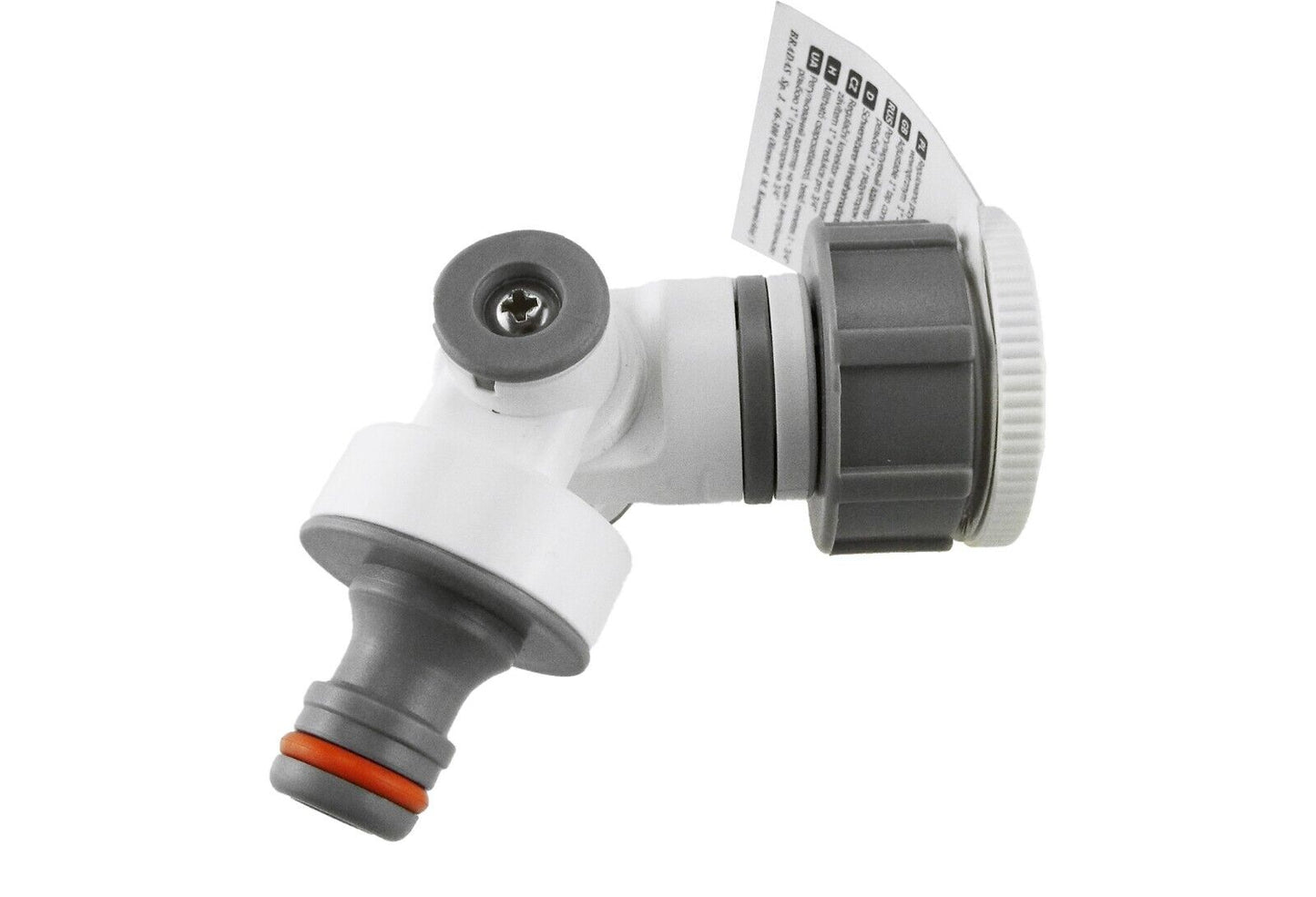 Garden Hose Connectors Fittings, Universal Standard, Hozelock Compatible, WHITE