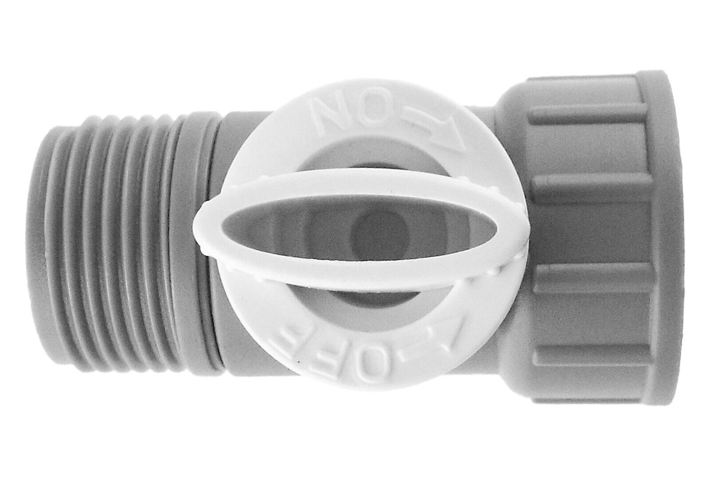 Garden Hose Connectors Fittings, Universal Standard, Hozelock Compatible, WHITE