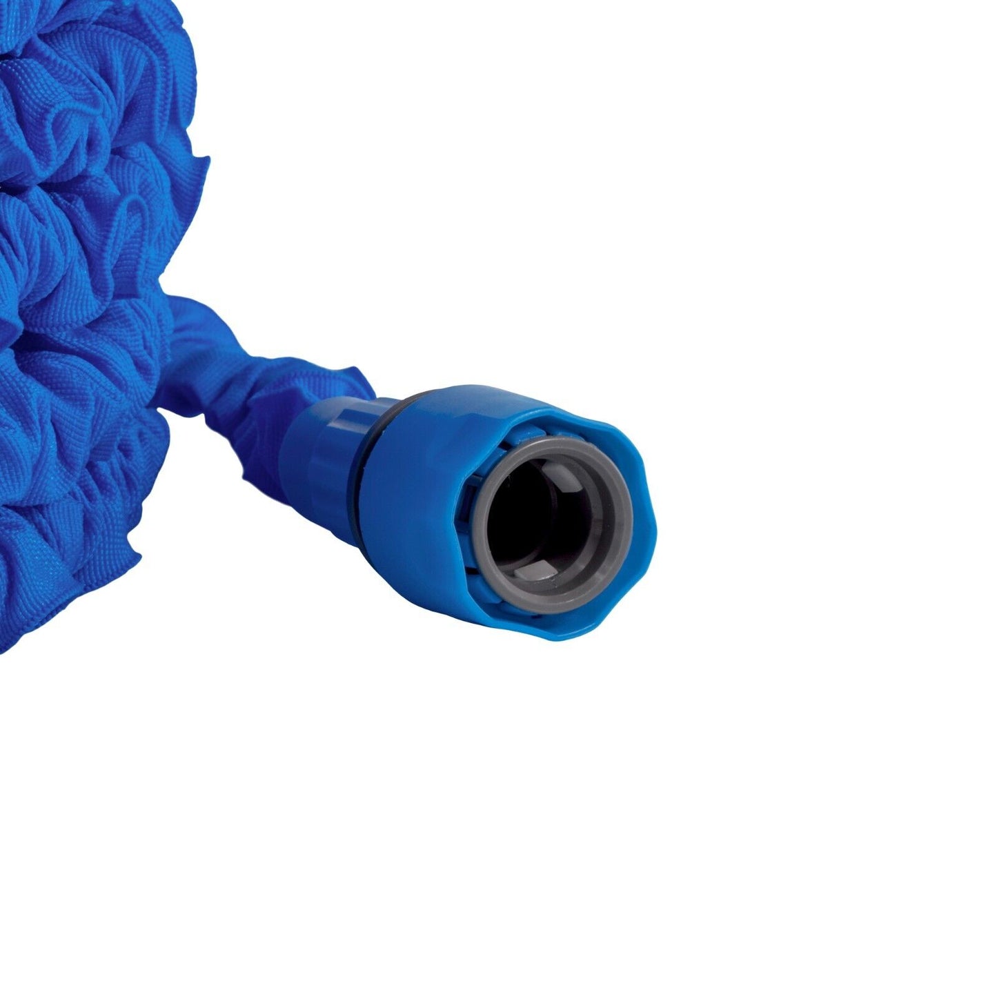 Blue Heavy Duty Expandable Flexible Garden Magic Water Hose Pipe With Spray Gun