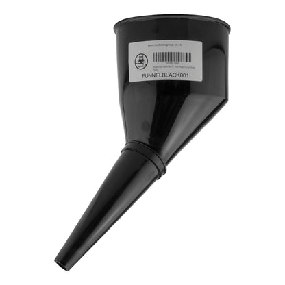 BLACK Car Fuel Funnel FILTERED Full FLOW Spout, Diesel, Screen Wash, Petrol