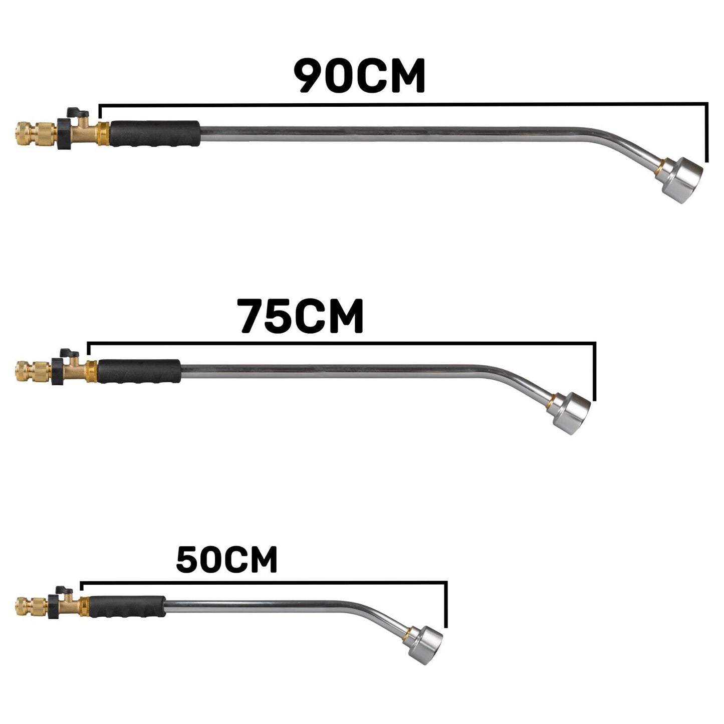 Garden Watering Lance, Metal Hose Pipe Sprayer