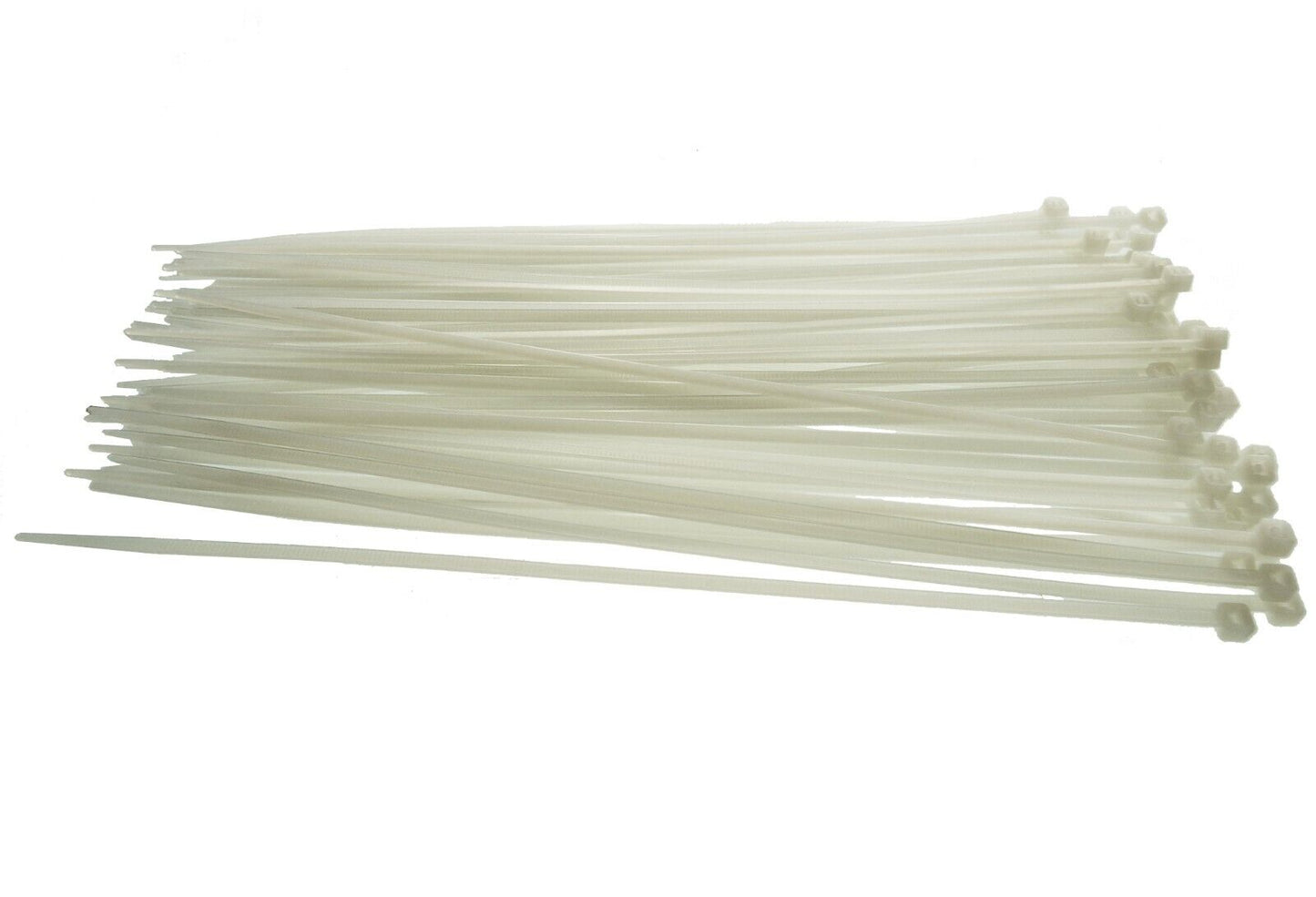 100 Long Cable Wire Zip Ties 4.8mm x 250mm 25cm THICK Wrap Black or Neutral 18KG