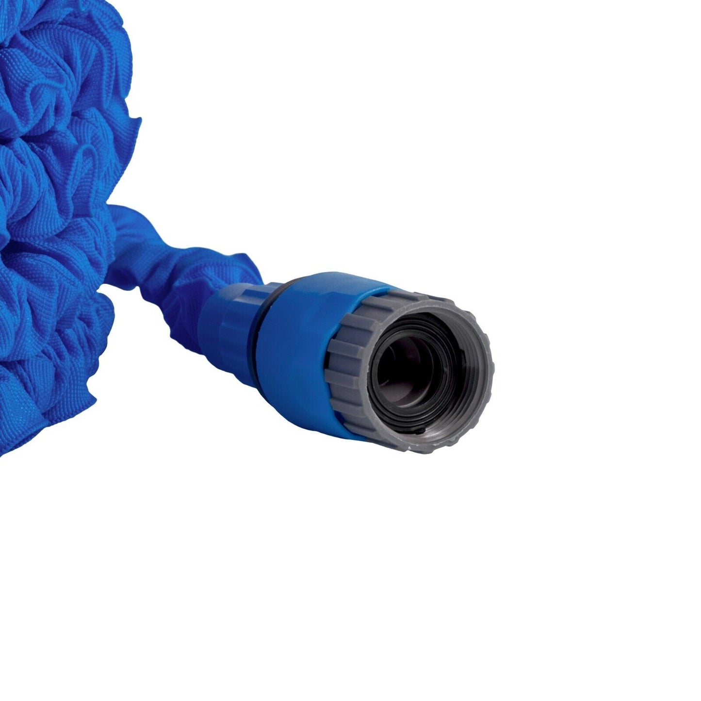 Blue Heavy Duty Expandable Flexible Garden Magic Water Hose Pipe With Spray Gun