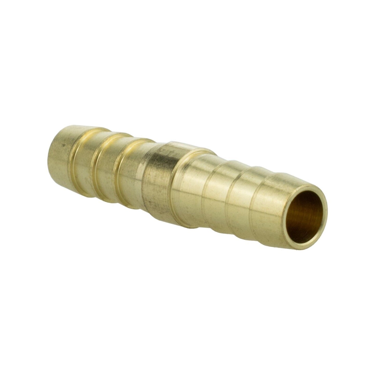 Metal Brass Straight Hose Joiner Barbed Connector Air Fuel Water Pipe Gas Tubing