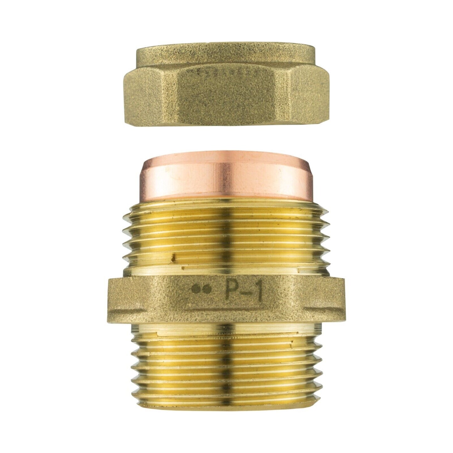 Straight Compression COUPLING SOLID BRASS Pipe Fitting Connector 15mm 22mm 28mm