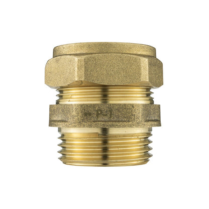 Straight Compression COUPLING SOLID BRASS Pipe Fitting Connector 15mm 22mm 28mm