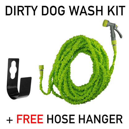 49FT-148FT Heavy Duty Expandable Flexible Garden Magic Water Hose Pipe Spray Gun