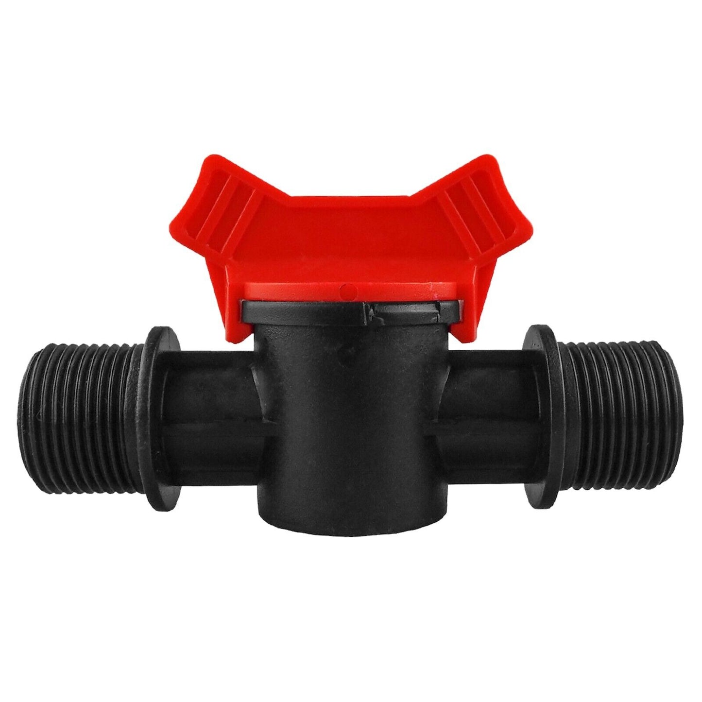 Pipe Valve 3/4" Male to 1/2" Male BSP Threaded Reducing In Line Water Irrigation