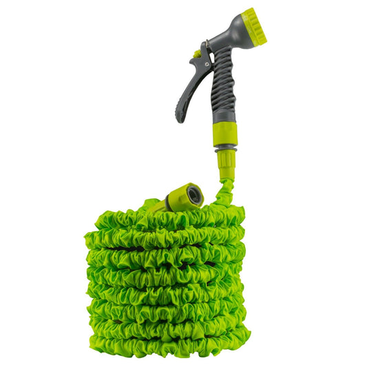 Outdoor Tap Pet Bath Wash Kit with Magic Hose Pressure Sprayer for Dogs