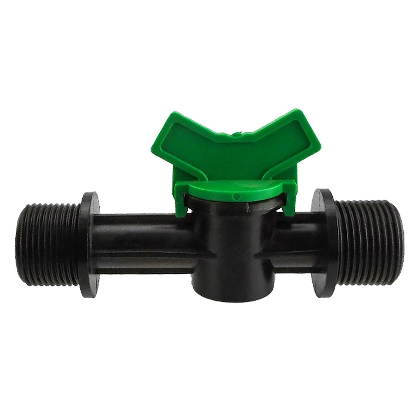 Pipe Valve 1/2" Male to Male BSP Threaded Garden Irrigation Watering Fitting