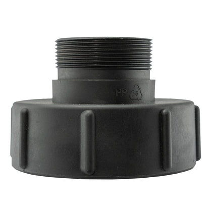 IBC TANK Adapter S100X8  Coarse 4" to 2" BSPM Thread Outlet Water TANK Reducer