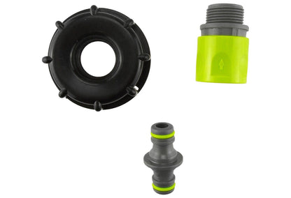 IBC S60X6 Water Butt Tank Outlet Adapter Garden Quick Connect Hosepipe NO TAP!