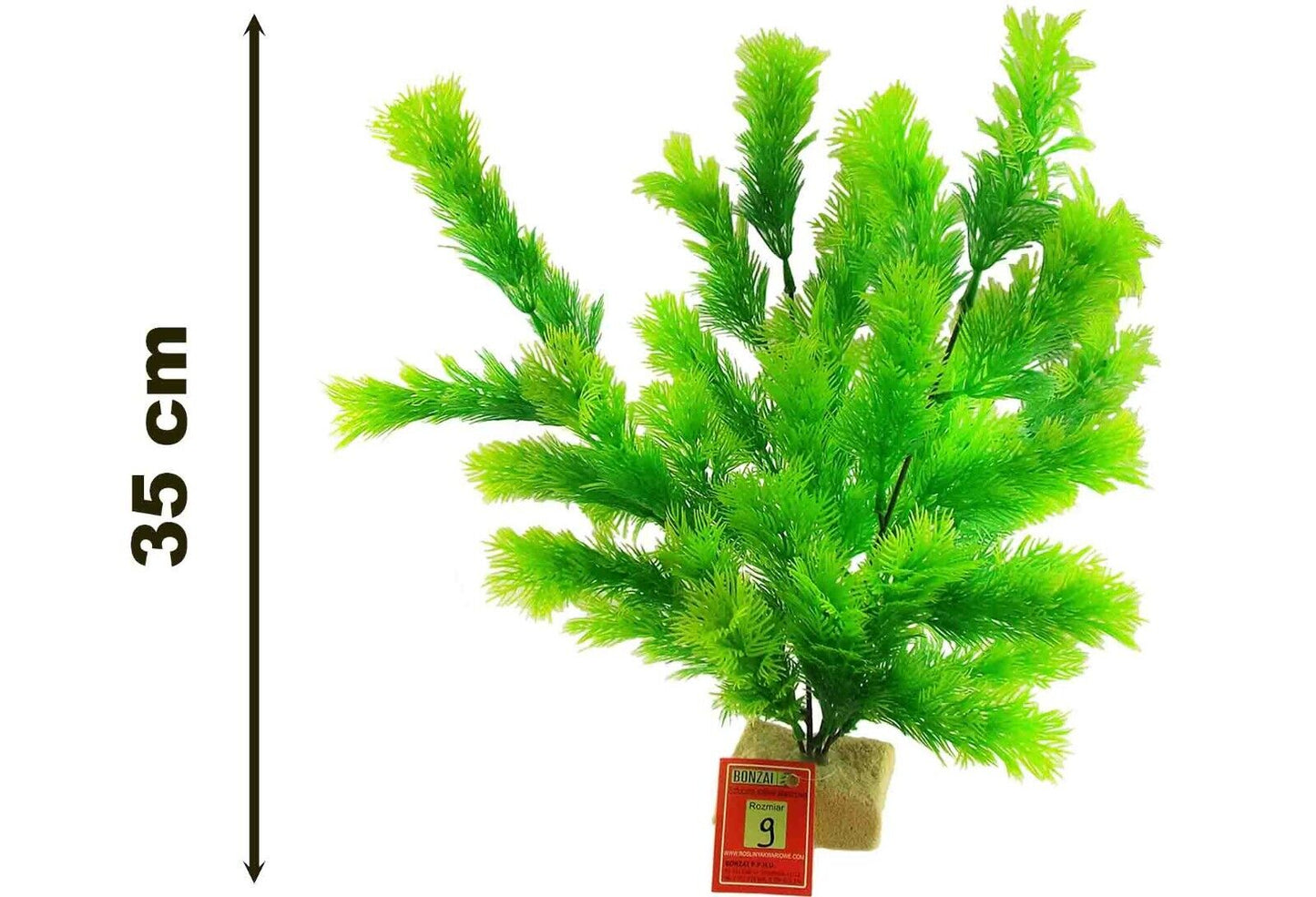 Aquarium Fish Tank Artificial Green Fake Plant 35cm Ornament Water Decor Leaves