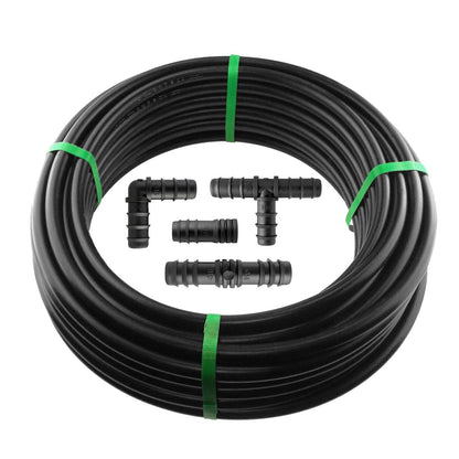 garden irrigation ldpe water pipe 13/16mm with FREE matching connectors