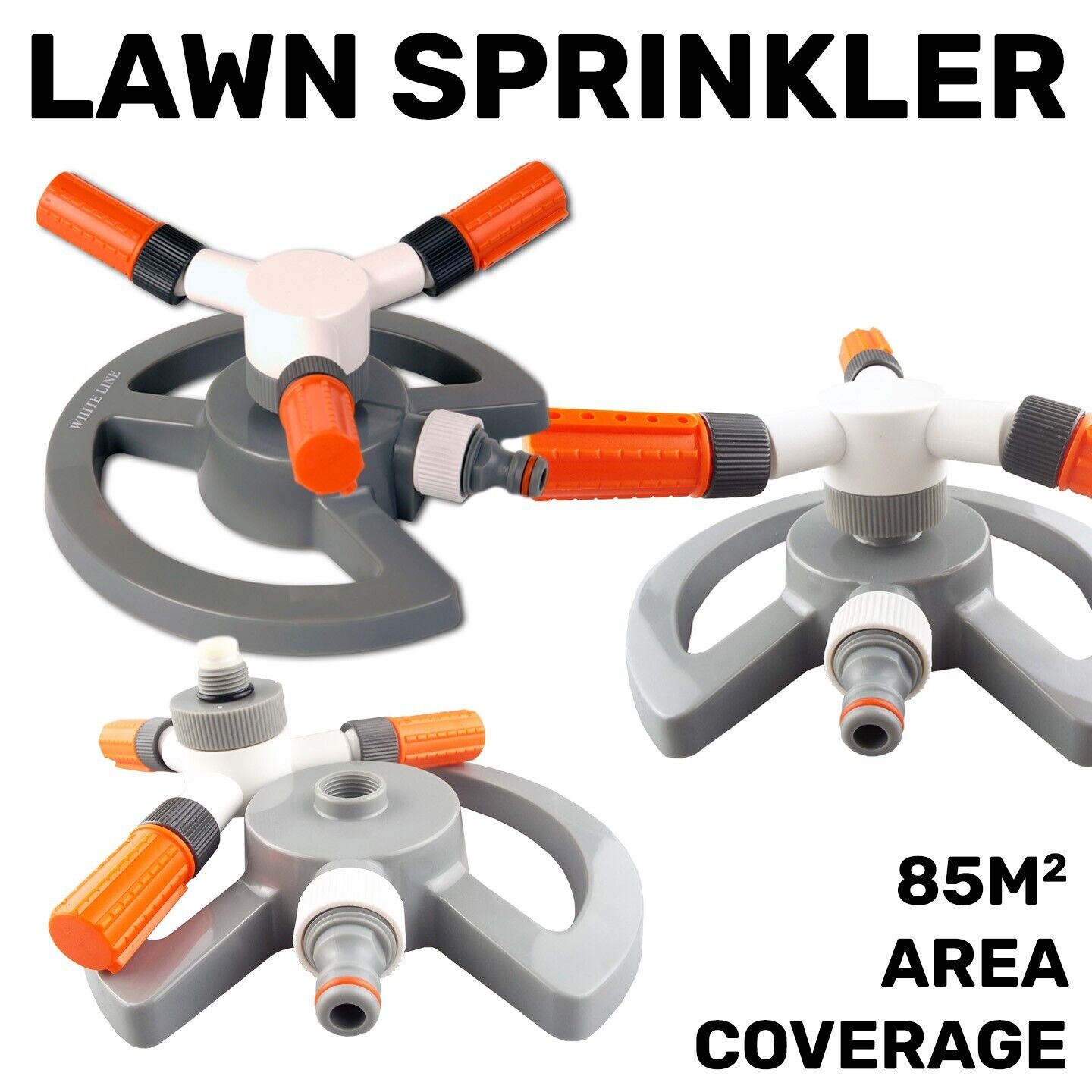 Garden Lawn Plants Water Sprinkler Rotate Spray Sprinkler Automatic Rotating 360