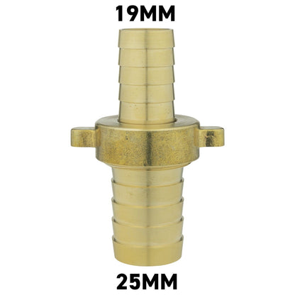 Straight Swivel Metal Brass Hose Joiner Barb Connector Air Fuel Water Pipe Tubes