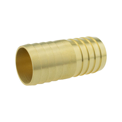 Metal Brass Straight Hose Joiner Barbed Connector Air Fuel Water Pipe Gas Tubing