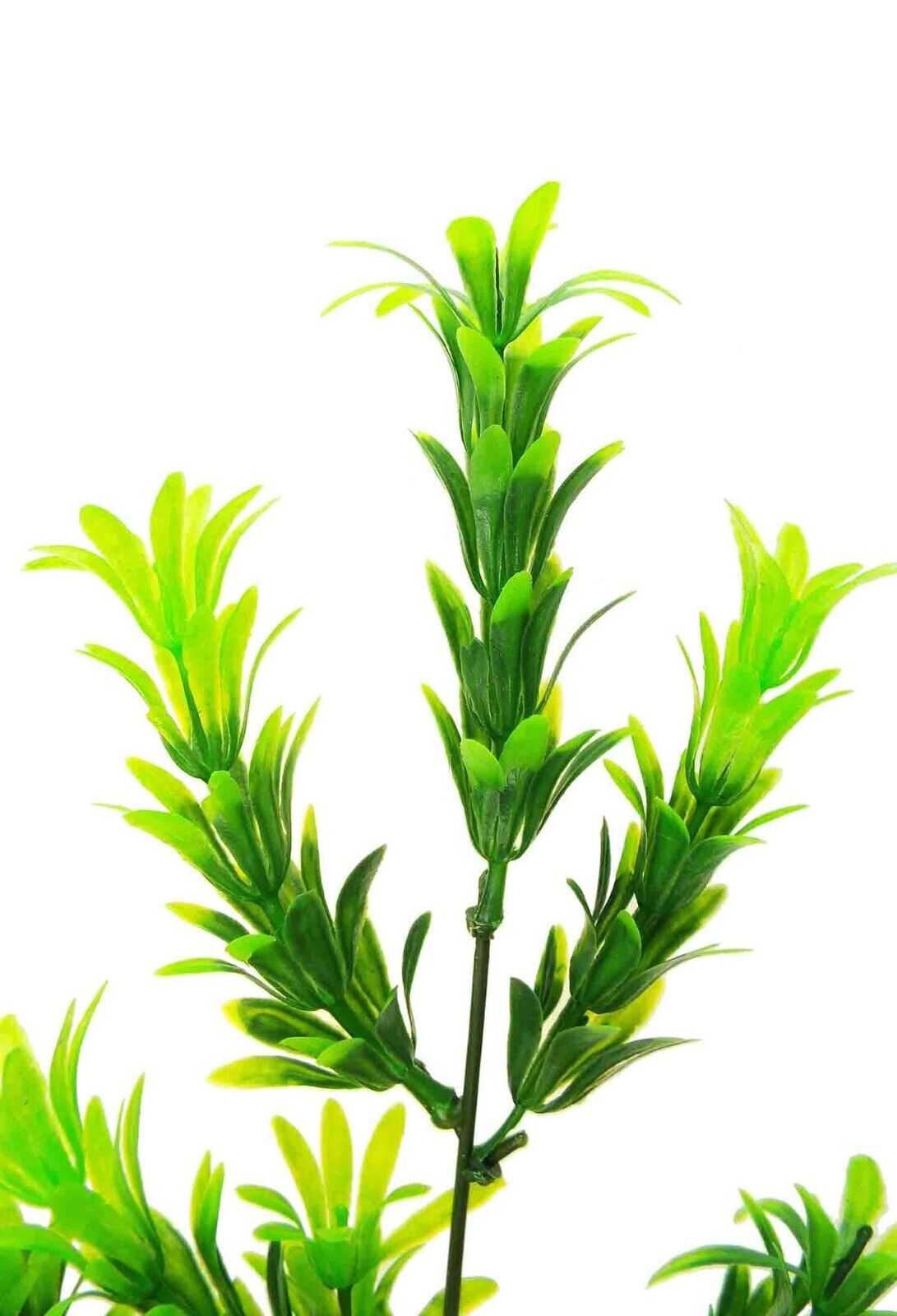 Aquarium Fake Plant 35cm Fish Tank Artificial Green Ornament Water Decoration UK