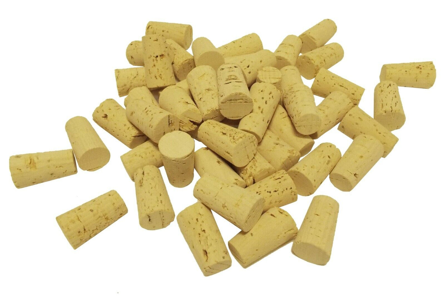 PACK OF 100 Tapered natural wine corks for standard wine bottle