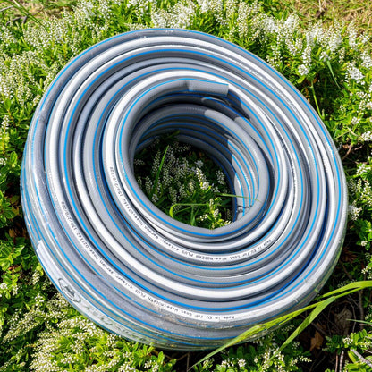 Grey Reinforced 4 Layer Garden Hosepipe (1m - 50m)