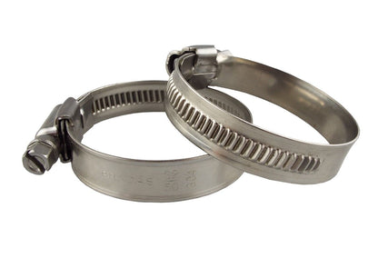 12mm - 20mm Jubilee Type Clip Stainless Steel Hose Clamp Worm Drive Marine Grade