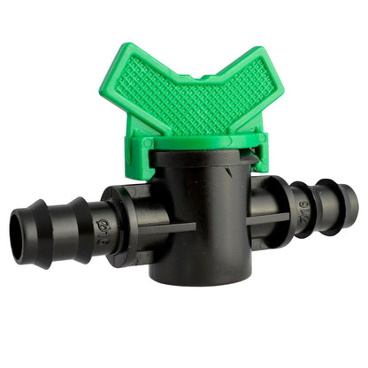 Plastic Pipe Valve 13mm/16mm Irrigation In Line Garden Watering Porous Connector