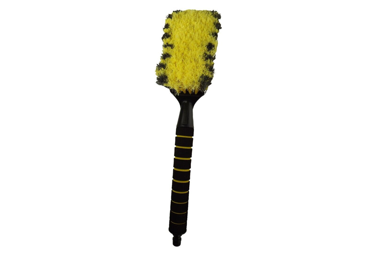 Car Cleaning Washing Wet Brush, Garden Water Hose Connection, Soft Grip Handle