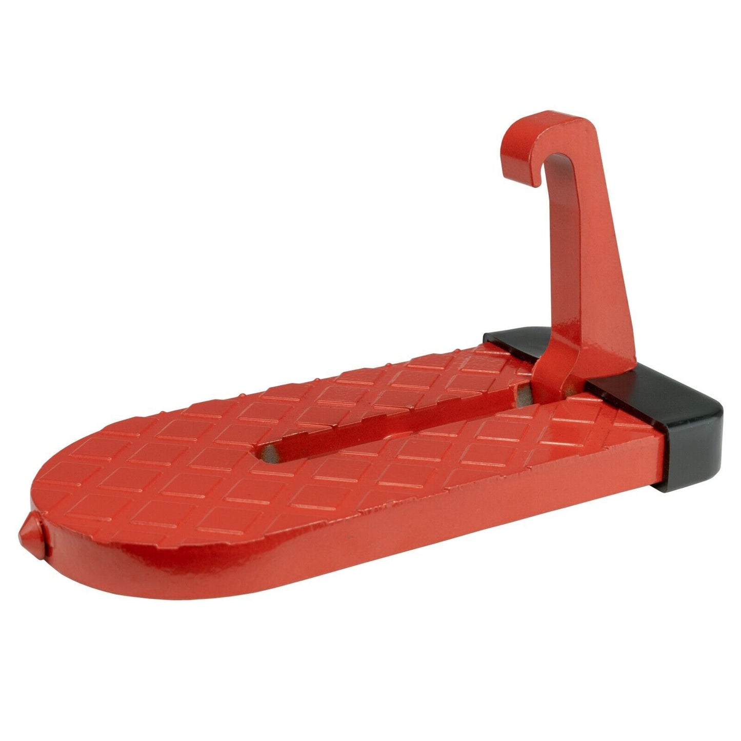 Red Folding Car Door Latch Hook Step up Mini Foot Pedal Ladder Car Roof Tool UK