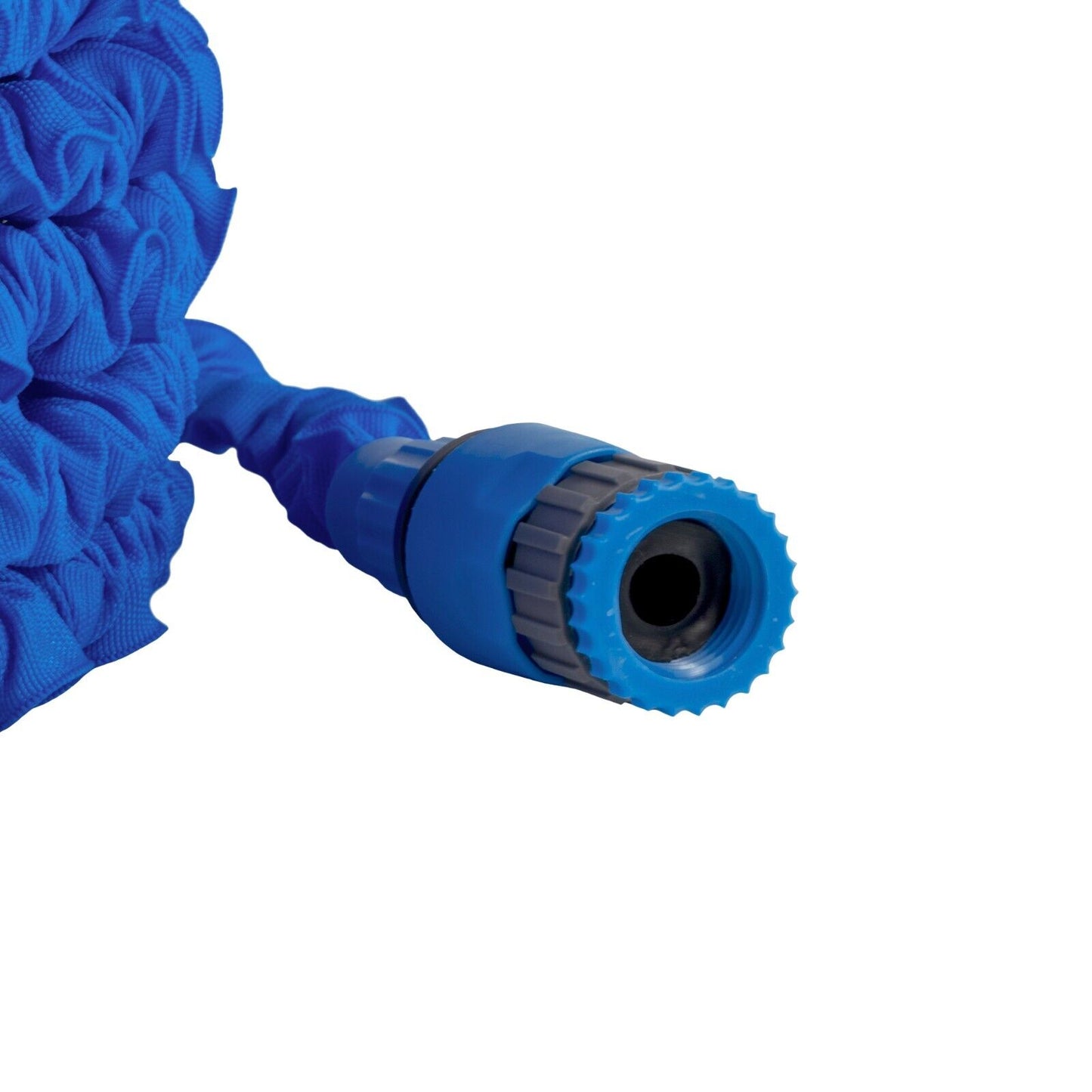 Blue Heavy Duty Expandable Flexible Garden Magic Water Hose Pipe With Spray Gun