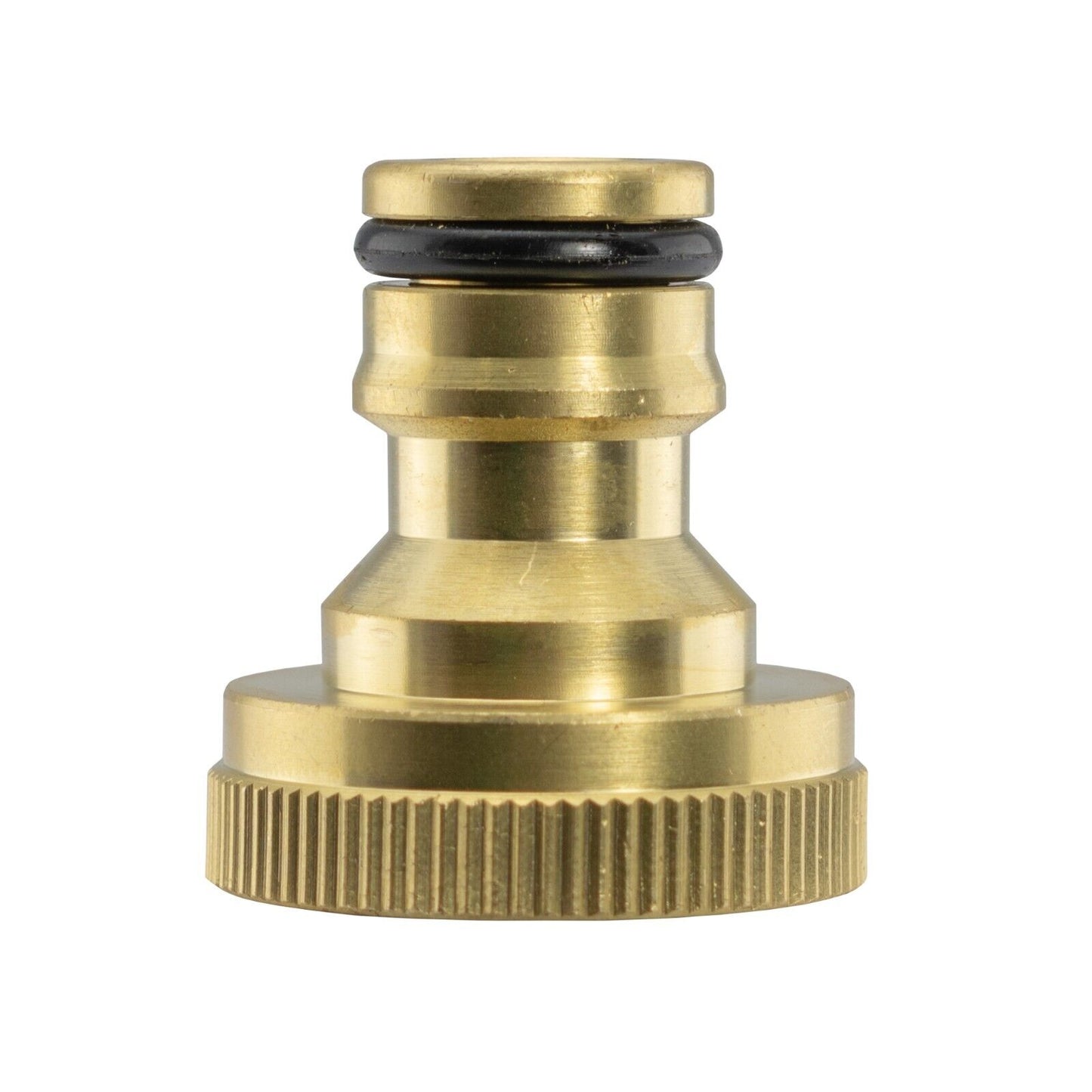 3/4" F Hose Pipe Valve Y-Splitter Brass Quick Connector Adaptor 2 Way Garden Tap