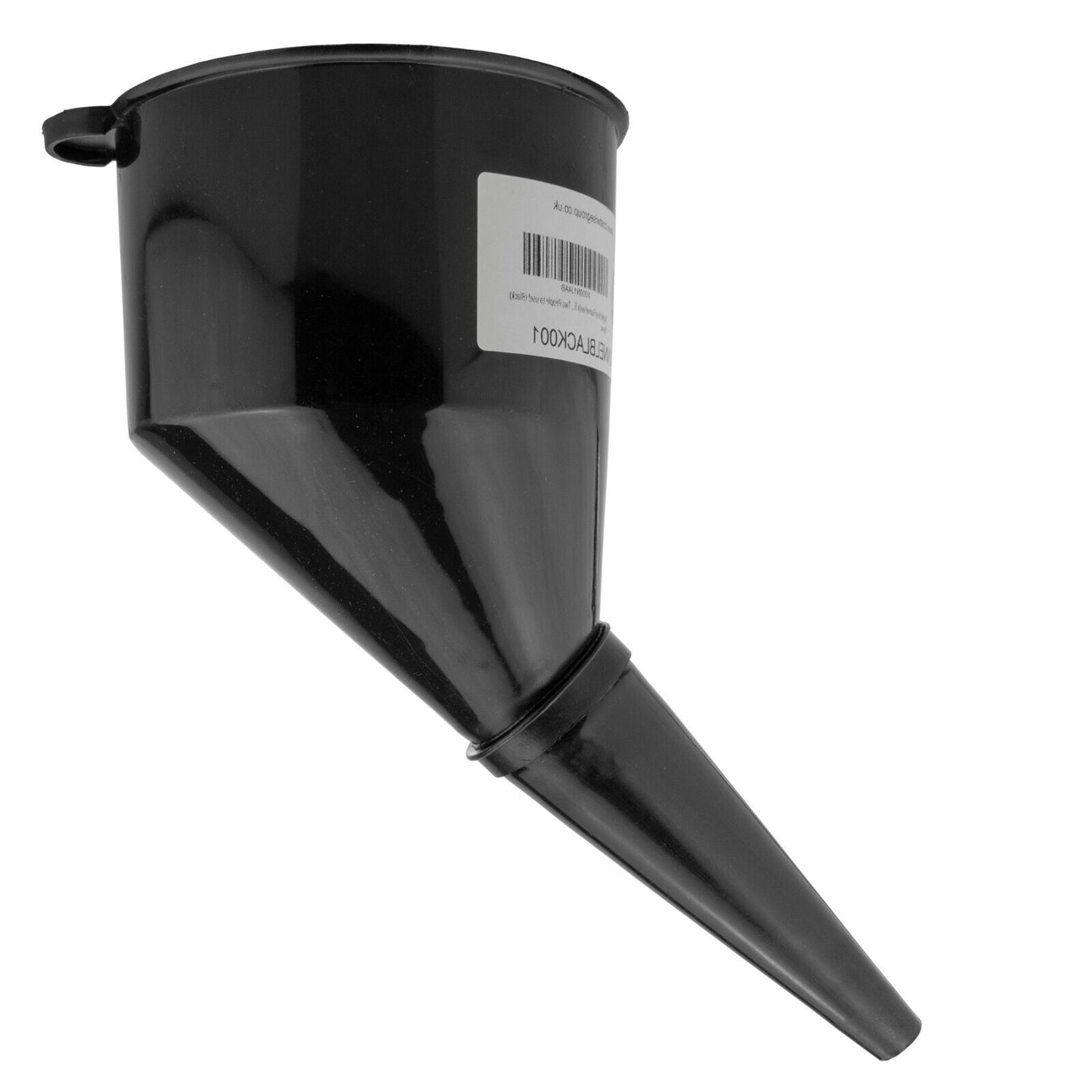 BLACK Car Fuel Funnel FILTERED Full FLOW Spout, Diesel, Screen Wash, Petrol