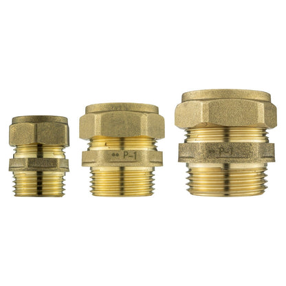 Brass Compression Ball Valve 15mm - 25mm Copper Pipe Plumber Fittings 1" - 1/2"