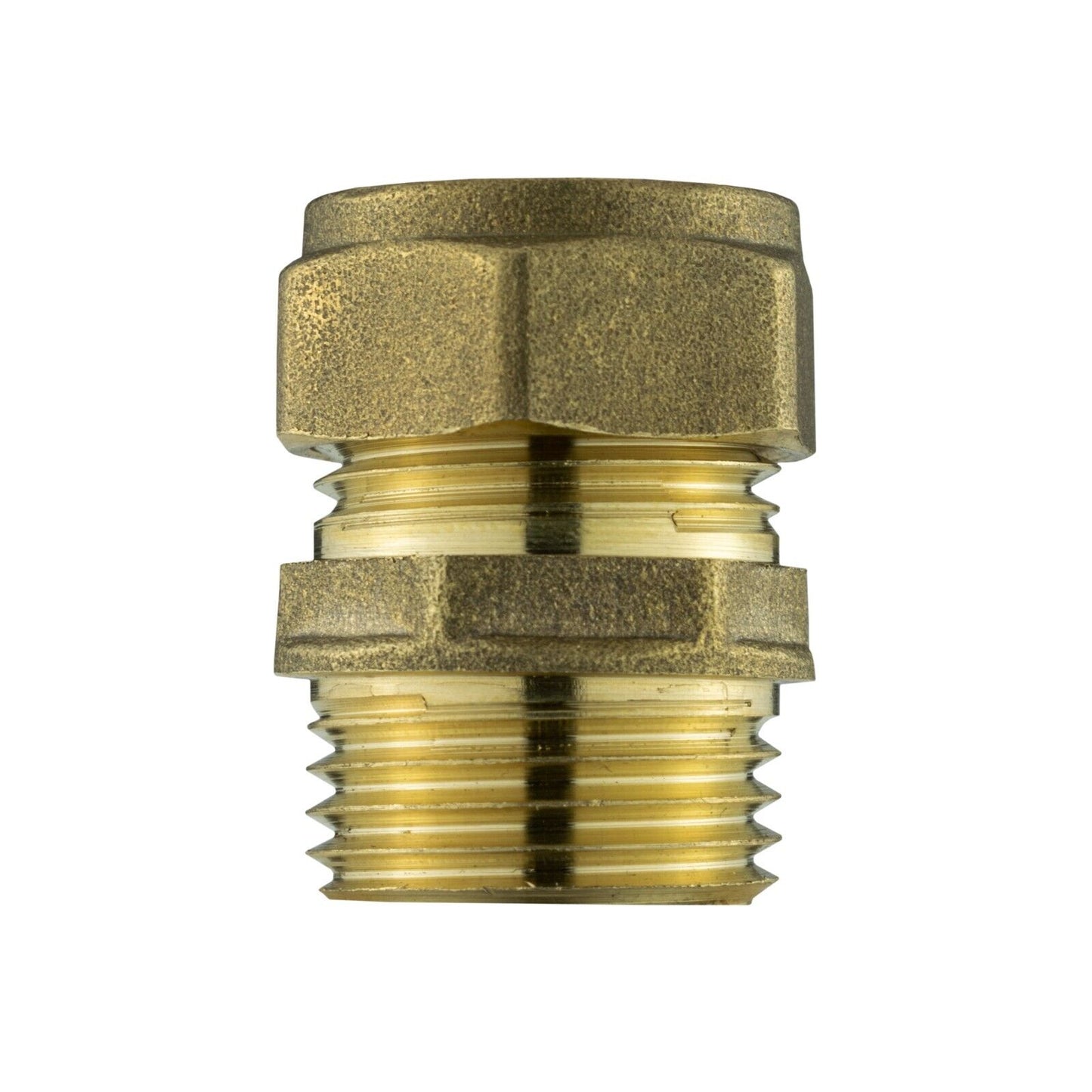 Straight Compression COUPLING SOLID BRASS Pipe Fitting Connector 15mm 22mm 28mm