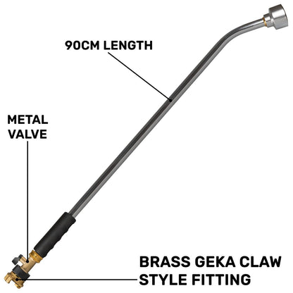 Nursery Watering Lance, Professional, Aluminium, 50cm/ 75cm/ 90cm & GEKA Fitting