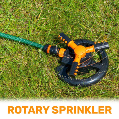 Garden Lawn Water Sprinkler Grass Sprayer Sprinkler Rotary 360 Plant Irrigation