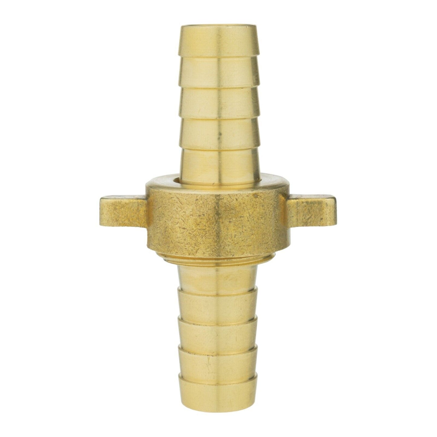 Straight Swivel Metal Brass Hose Joiner Barb Connector Air Fuel Water Pipe Tubes