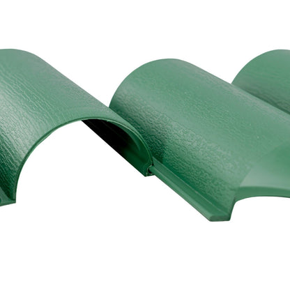 20m Forest Green Lawn Edging Rolls Path Border Edge Plastic Grass Flexible Fence