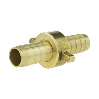 Straight Swivel Metal Brass Hose Joiner Barb Connector Air Fuel Water Pipe Tubes