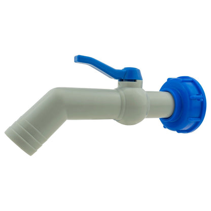 IBC S60X6 Water Tank Extend Tap Pour Spout Angled Oil Outlet Nozzle 32mm 1.25"