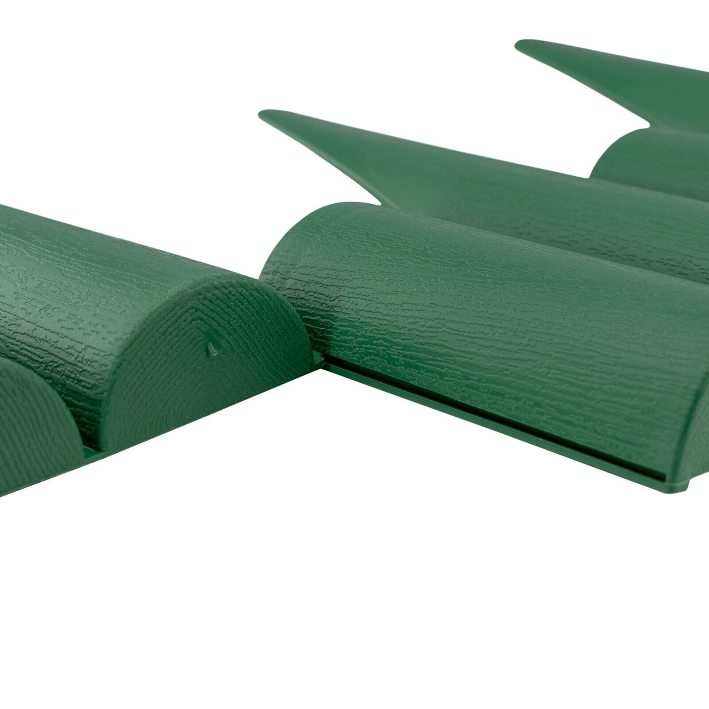 20m Forest Green Lawn Edging Rolls Path Border Edge Plastic Grass Flexible Fence