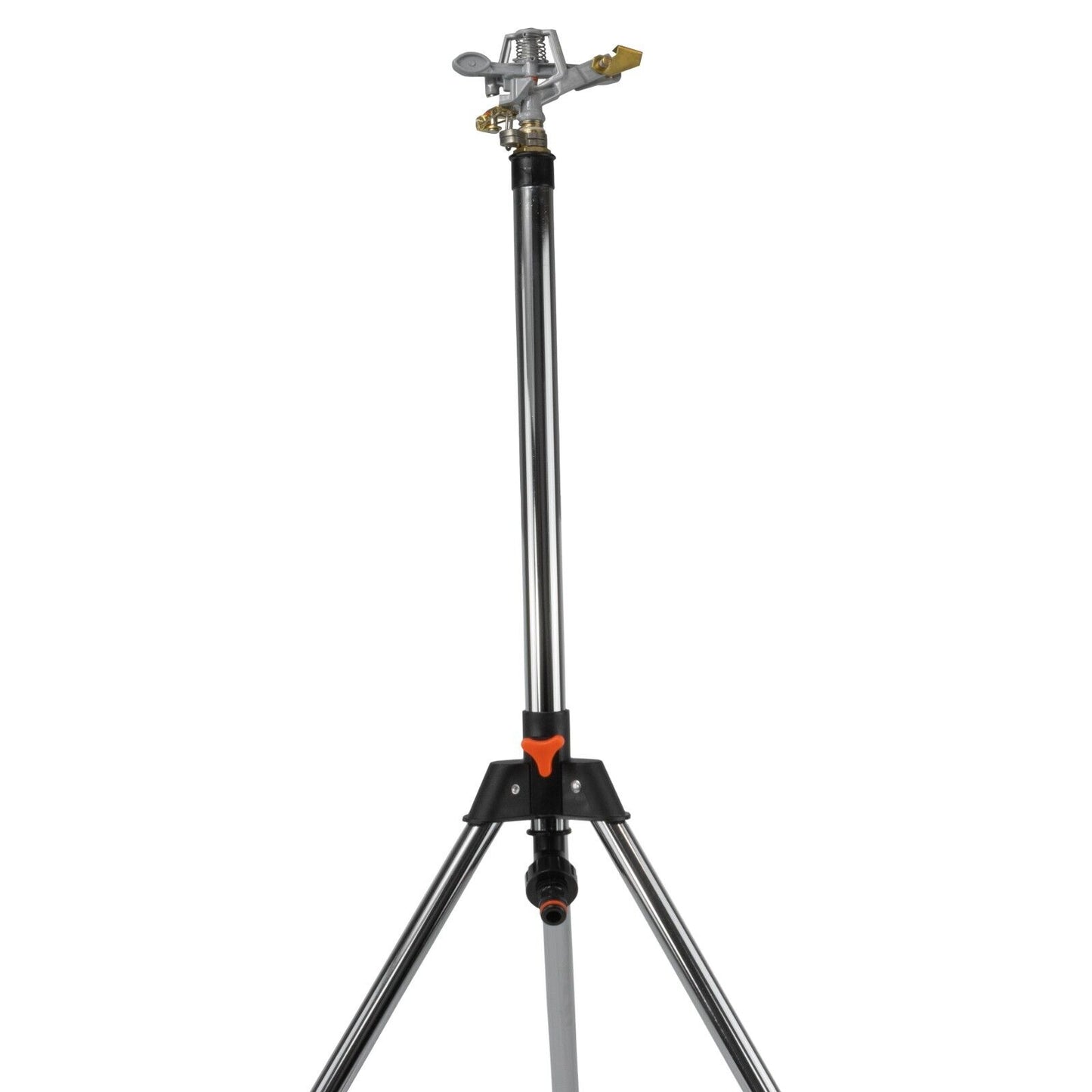 Metal Tripod Sprinkler, Rotating, Adjustable, 450 m² with GEKA Type Fitting